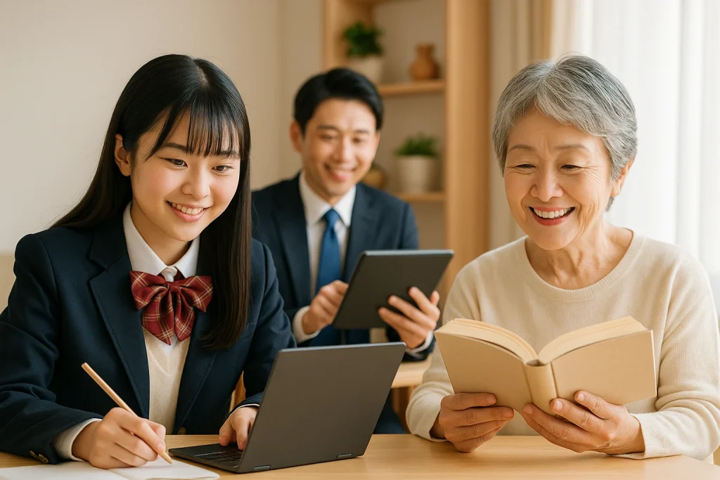 自由な学習スタイルで合格を目指す強い意志を持つ学生