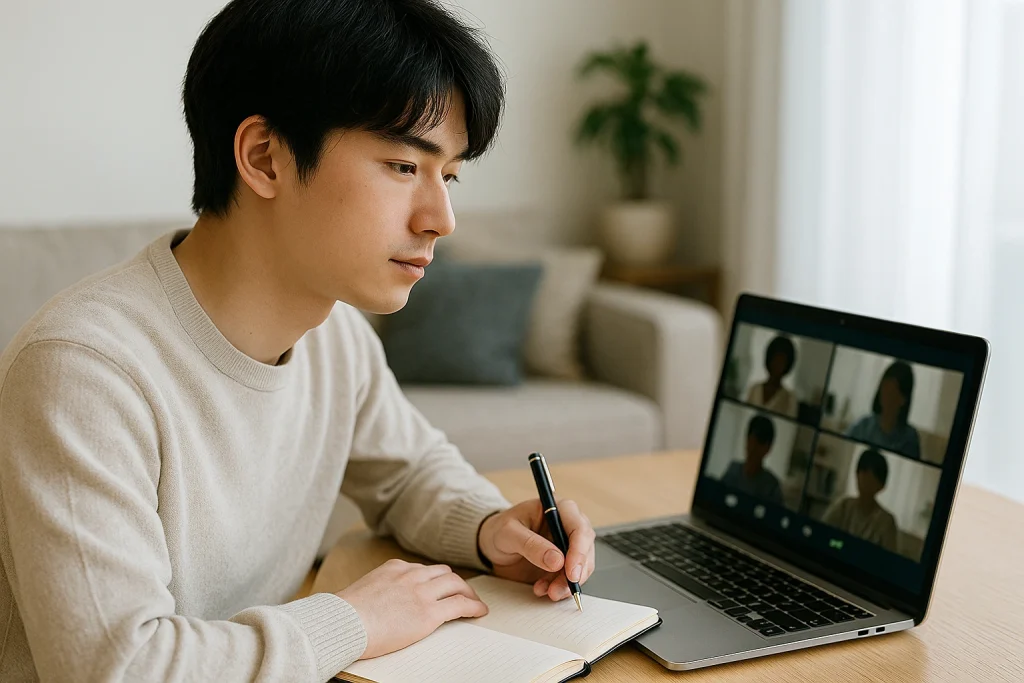 忙しい中でも短時間で集中して学ぶ受験生の様子